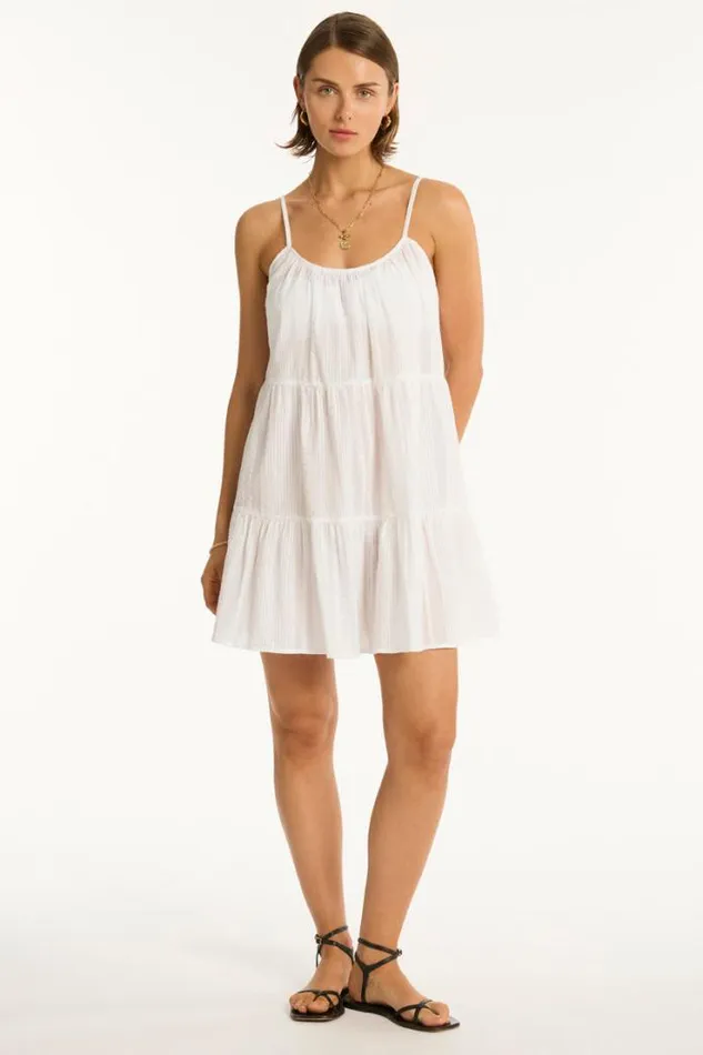 Heatwave Short Sundress Heatwave White Women Sea Level Dresses