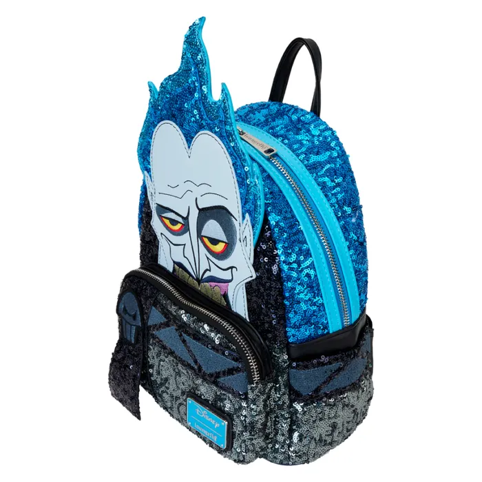 Hercules Hades Exclusive Sequin Cosplay Mini Backpack Unisex Loungefly Backpacks
