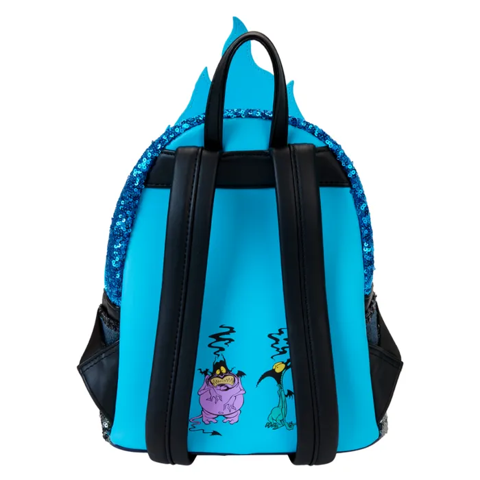 Hercules Hades Exclusive Sequin Cosplay Mini Backpack Unisex Loungefly Backpacks