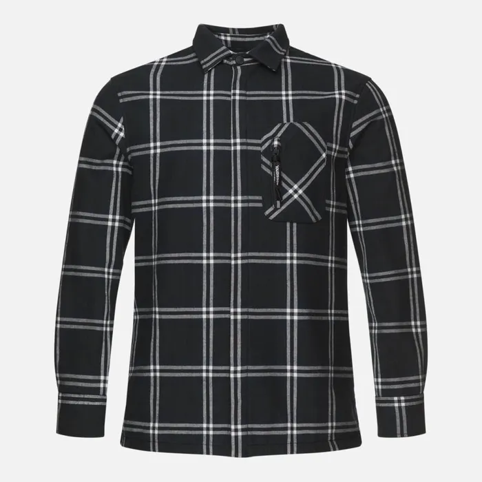 Herren Polos Und TShirts Rossignol Flanellhemd Fr Herren Black200