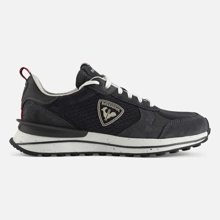 Herren Sneakers Rossignol Heritage Retro Herrensneaker Onyxgreyblackolivewhiteasparagus