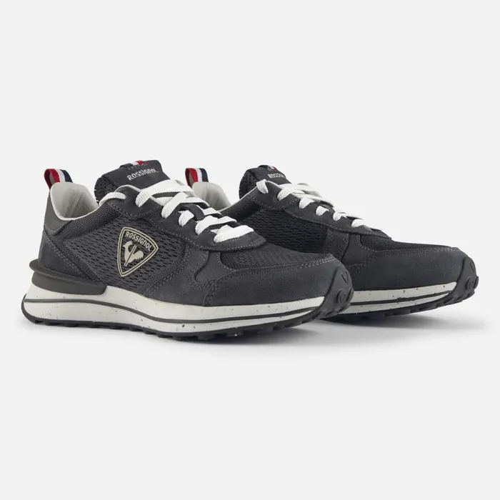 Herren Sneakers Rossignol Heritage Retro Herrensneaker Onyxgreyblackolivewhiteasparagus