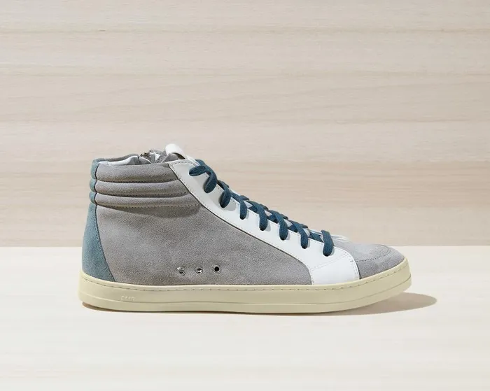 High Tops Mens P448 Skate Recycled Suede Slate