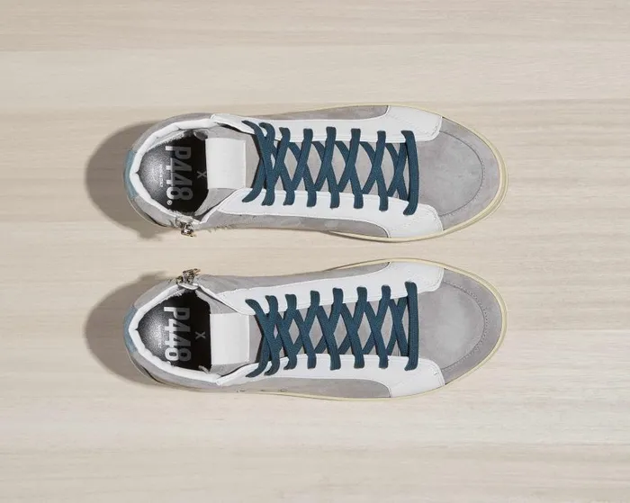High Tops Mens P448 Skate Recycled Suede Slate