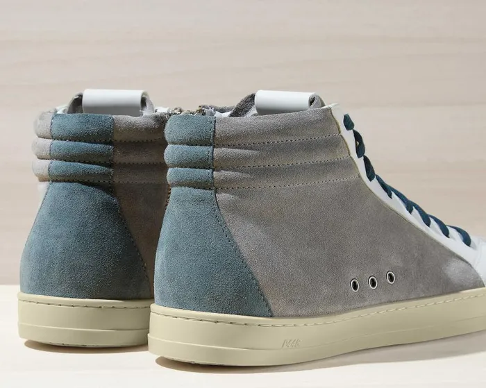 High Tops Mens P448 Skate Recycled Suede Slate