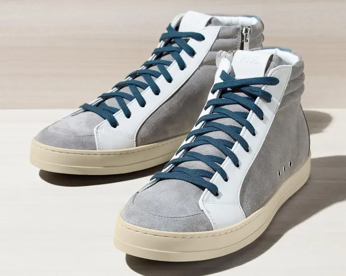High Tops Mens P448 Skate Recycled Suede Slate