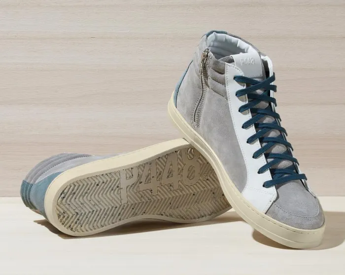High Tops Mens P448 Skate Recycled Suede Slate