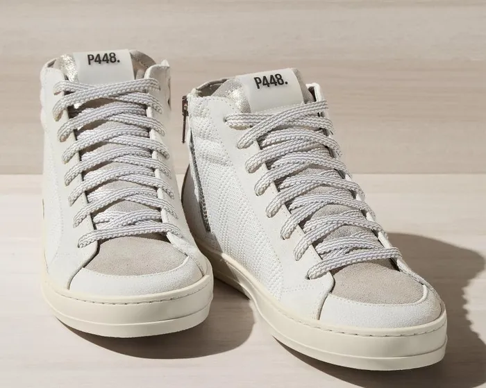 High Tops Womens P448 Skate PlatinoTrec