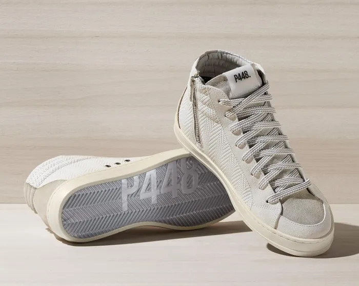High Tops Womens P448 Skate PlatinoTrec