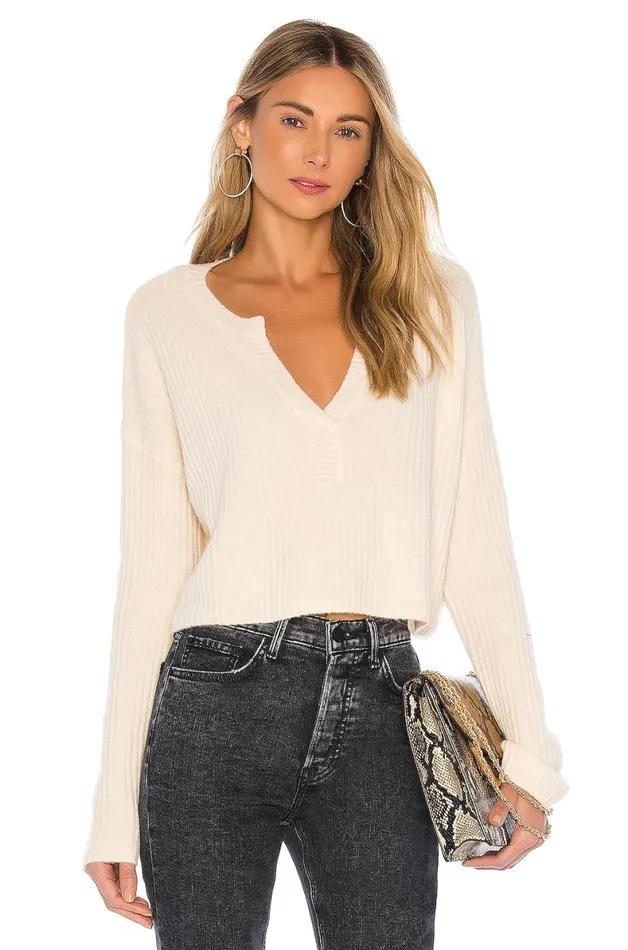Iggy Sweater Ivory Women Lovers and Friends Sweaters and Knits