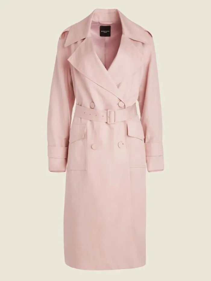 Jackets Women Marciano Eco Portland Trench Coat Lilac Mist