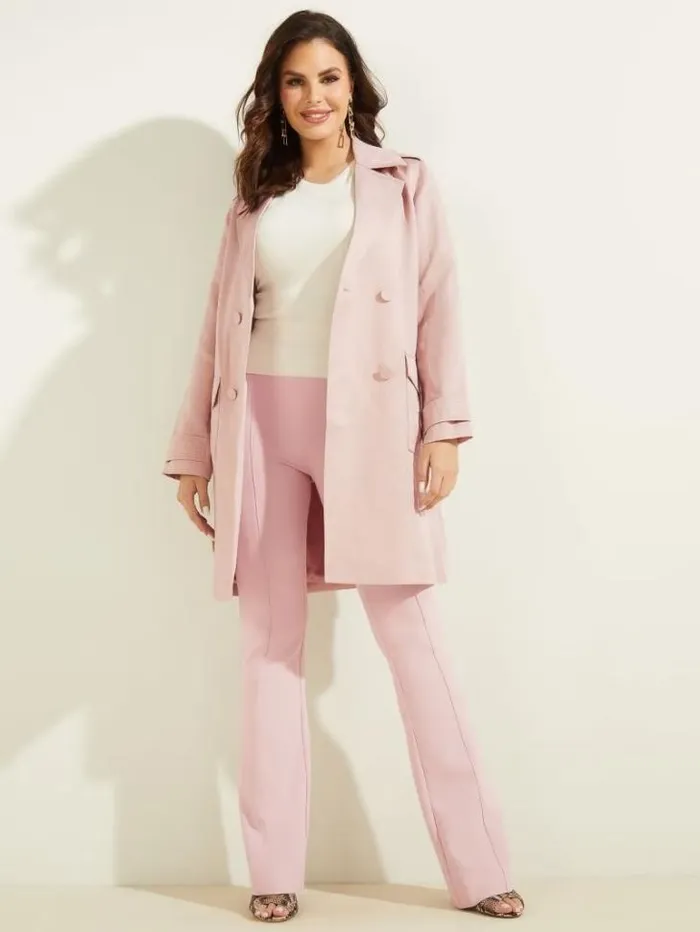 Jackets Women Marciano Eco Portland Trench Coat Lilac Mist