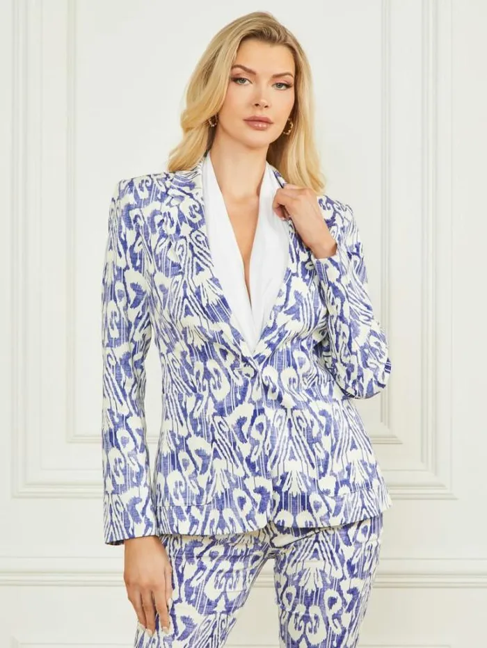 Jackets Women Marciano Substance Blazer Substance Blue Print