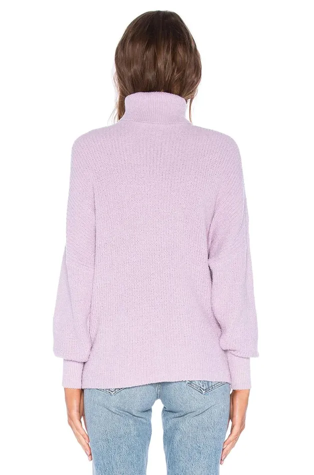 Jade Sweater Bright Purple Women Lovers and Friends Sweaters and Knits