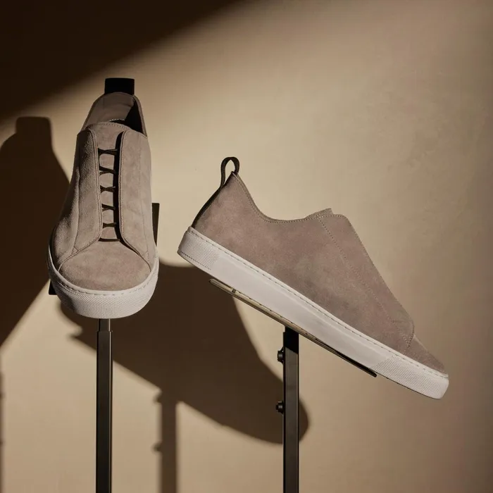 James Perse LaceUps MenSINGLEQUOTEADDEDs Suede Solstice Sneaker Earth 8211 Men