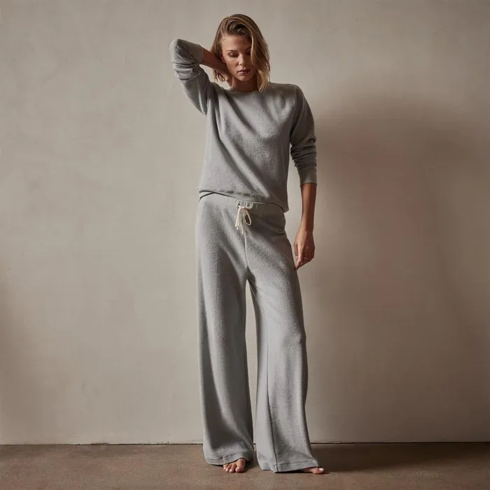 James Perse Lounge Wide Leg Lounge Pant Breeze 8211 Women