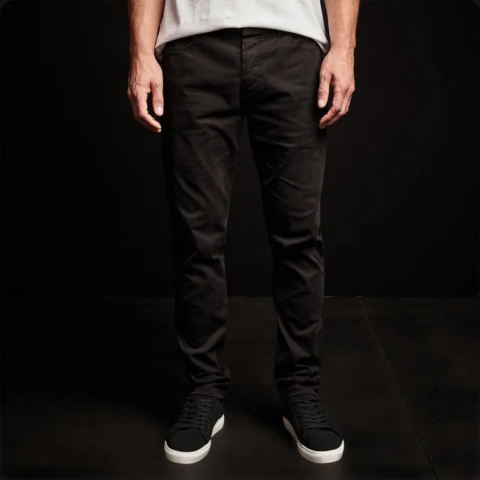 James Perse PantsDenim Brushed Twill 5 Pocket Pant Black 8211 Men