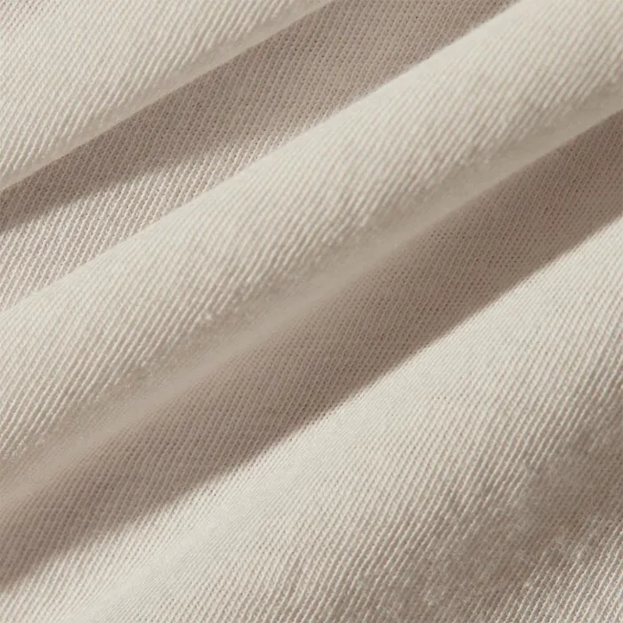 James Perse PolosNovelty Tops Clean Finish Jersey Polo Whitefog 8211 Men