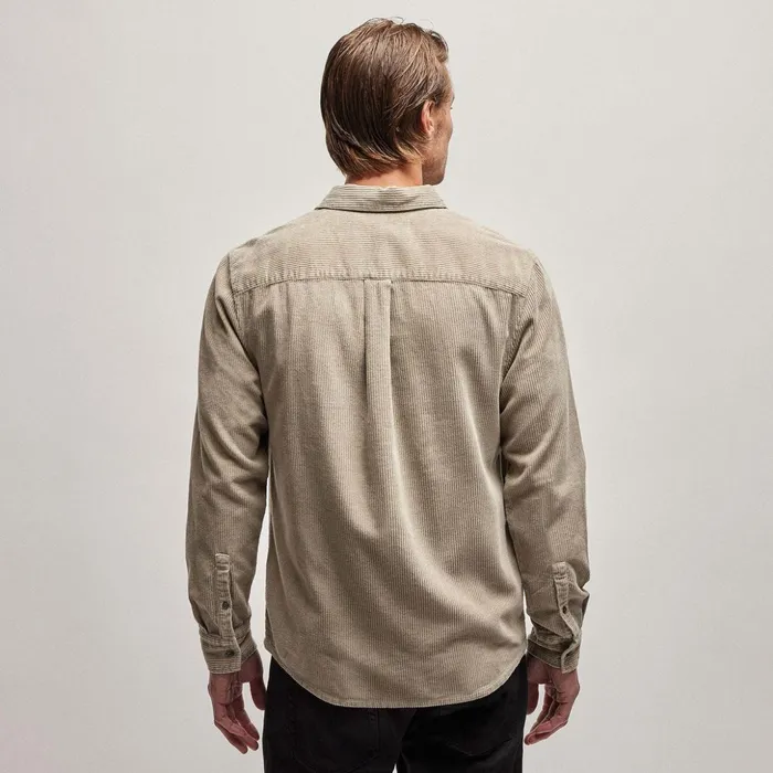 James Perse Shirting Corduroy Shirt Toast Pigment 8211 Men