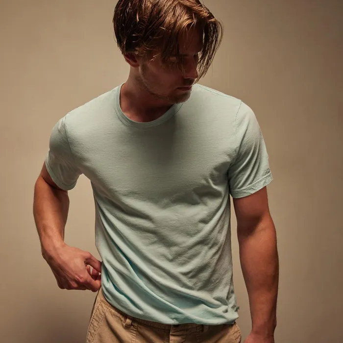 James Perse TShirts Short Sleeve Crew Neck Taffy Pigment 8211 Men