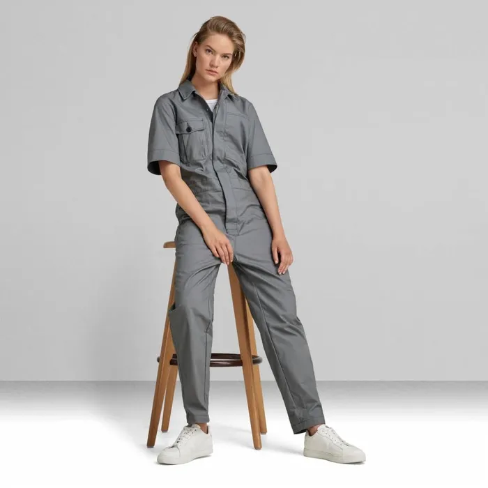 Jumpsuits Women GStar RAW Army Jumpsuit 20 Granite