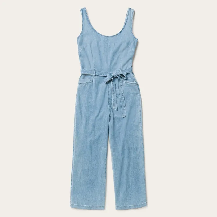 Jumpsuits Women Stetson Lightweight Denim Jumper Blue