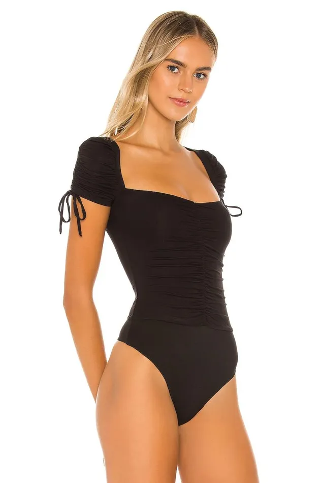 Jupiter Bodysuit Black Women Lovers and Friends Tops
