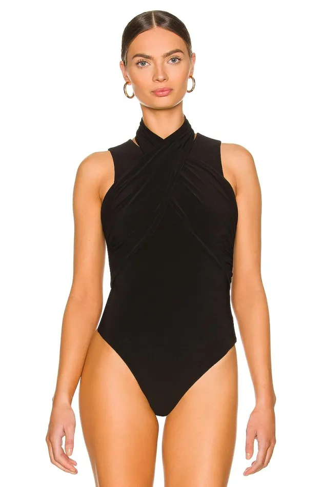 Kelly Bodysuit Black Women Lovers and Friends Tops