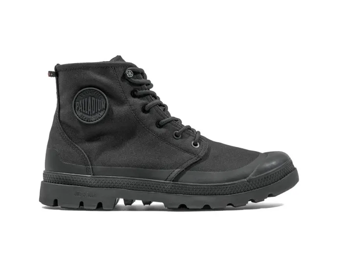 Kids Boots PALLADIUM PAMPA RCYL LTWPZIP Blackblack