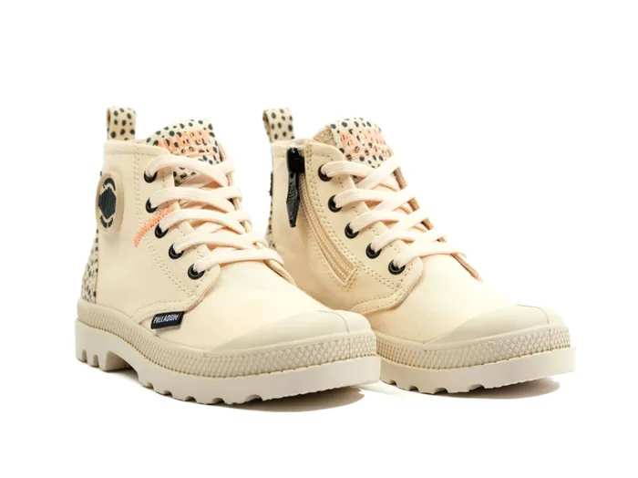 Kids Boots PALLADIUM PAMPA SAFARI Sand Kids Boots PALLADIUM PAMPA SAFARI Sand