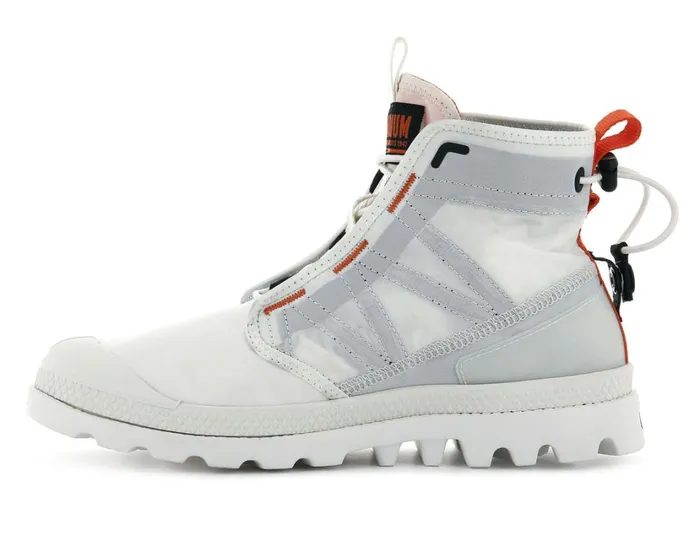 Kids Boots PALLADIUM PAMPA TRAVEL LITE Star White Kids Boots PALLADIUM PAMPA TRAVEL LITE Star White