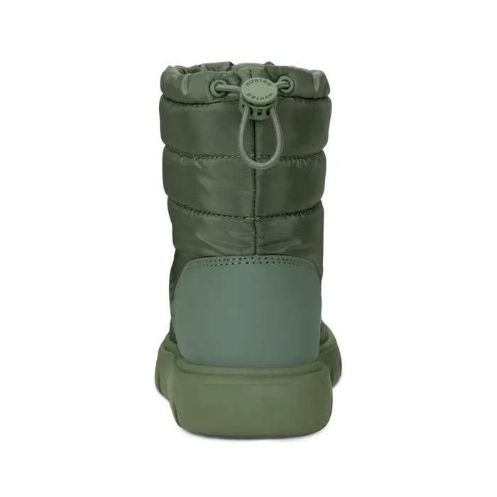 Kids Insulated and Snow Boots Hunter Boots Big Kids Cuddle Lug Sole Insulated Waterproof Snow Boots Medium Green