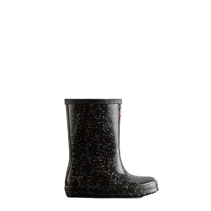 Kids Rain Boots Hunter Boots Kids First Giant Glitter Rain Boots Black