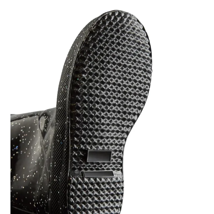 Kids Rain Boots Hunter Boots Kids First Giant Glitter Rain Boots Black