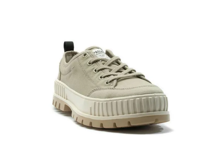 Kids Sneakers PALLADIUM PALLASHOCK LO ORGANIC 2 Eucalyptus Kids Sneakers PALLADIUM PALLASHOCK LO ORGANIC 2 Eucalyptus