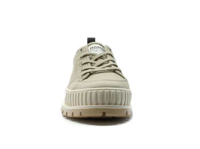 Kids Sneakers PALLADIUM PALLASHOCK LO ORGANIC 2 Eucalyptus Kids Sneakers PALLADIUM PALLASHOCK LO ORGANIC 2 Eucalyptus