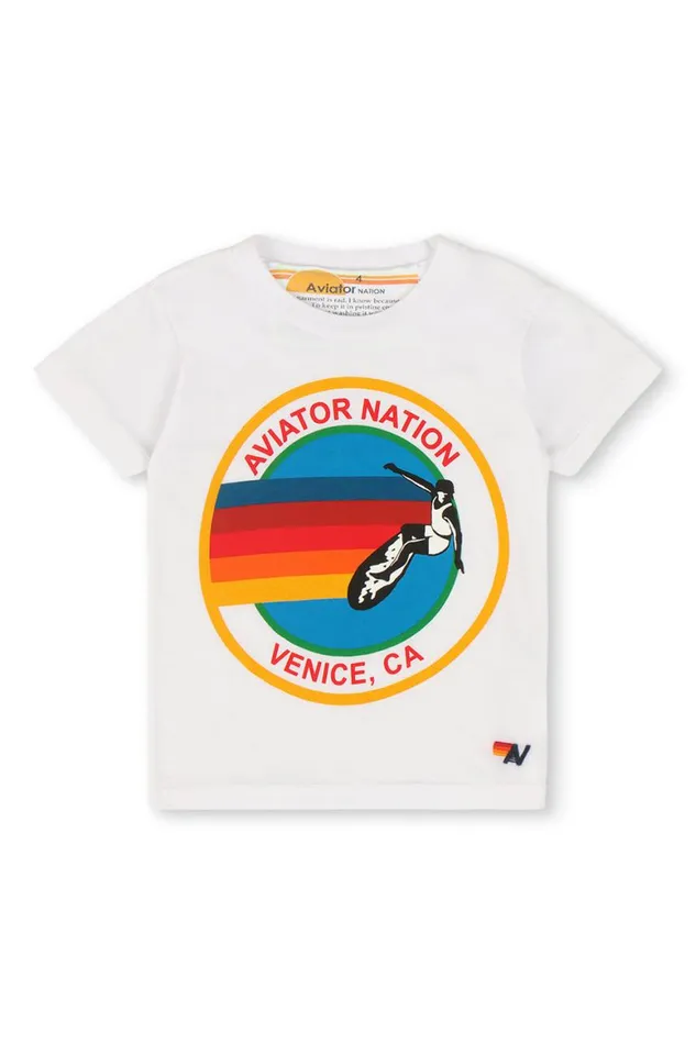 Kids Tees Aviator Nation Tee 8211 White