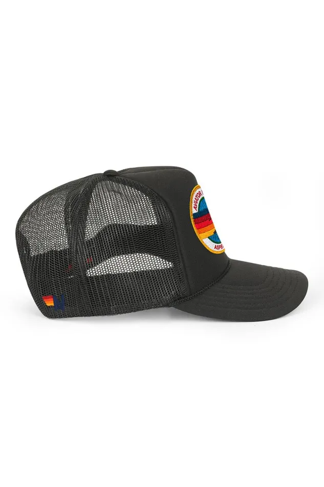 Kids Trucker Hats Aviator Nation Signature Aspen Vintage Foam Trucker