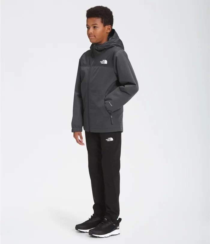 Kids Warm Storm Rain Jacket Asphalt Grey Heather The North Face Jackets and Vests