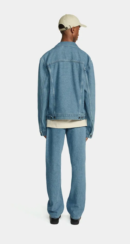 Light Blue Kibo Jeans Men Daily Paper Trousers