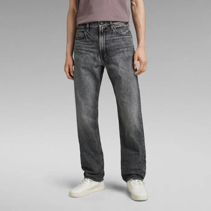 Loose Men GStar RAW Type 49 Relaxed Straight Jeans Antique Faded Moonlit