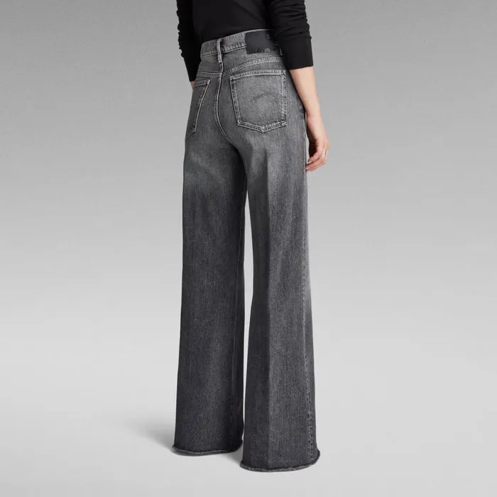 Loose Women GStar RAW Deck Ultra High Wide Leg Jeans Vintage Skyrocket