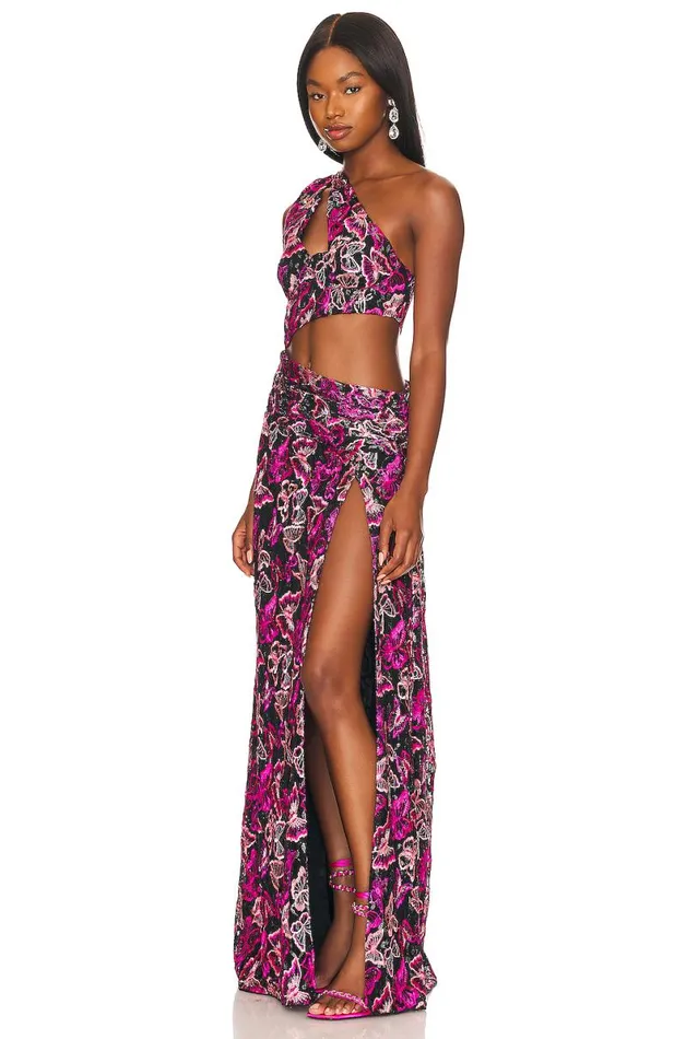 Lovers Friends Elysian Gown Mariposa Multi Women Lovers and Friends Dresses