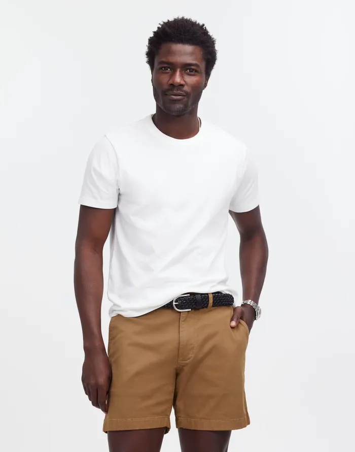 Madewell 7034 Chino Shorts Faded Birch Men Shorts