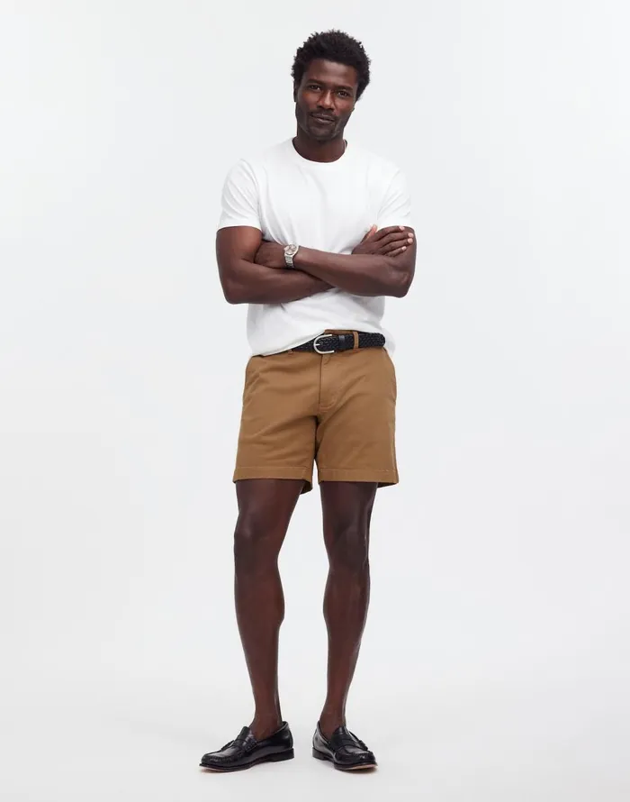 Madewell 7034 Chino Shorts Faded Birch Men Shorts