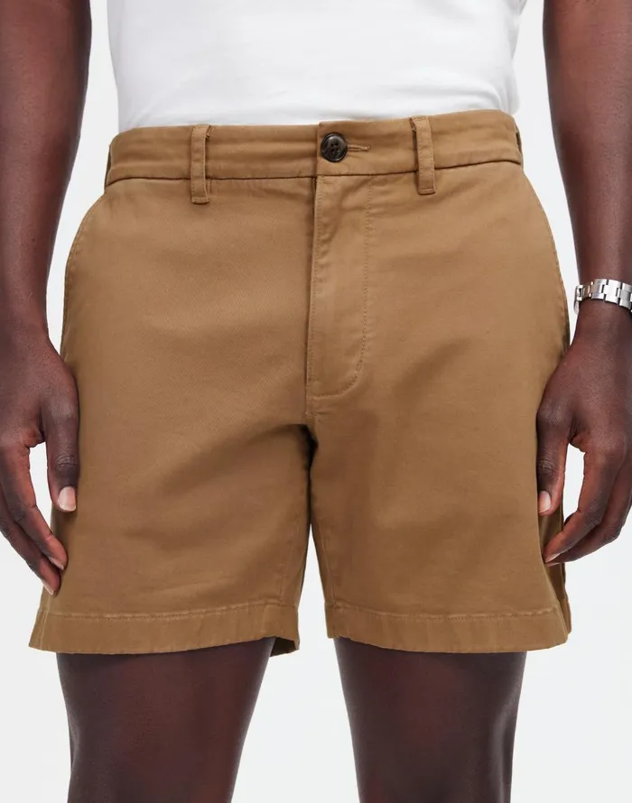Madewell 7034 Chino Shorts Faded Birch Men Shorts