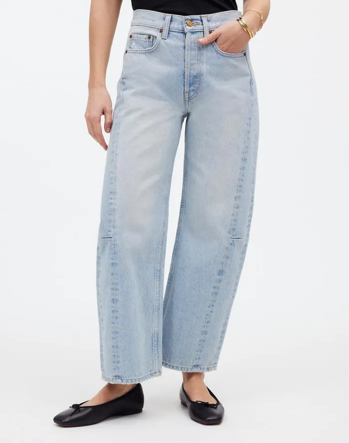 Madewell B Sides Slim Lasso Jeans Super Light Vintage Women Jeans