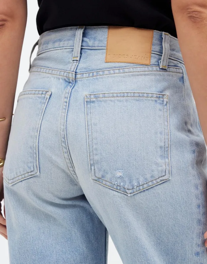 Madewell B Sides Slim Lasso Jeans Super Light Vintage Women Jeans