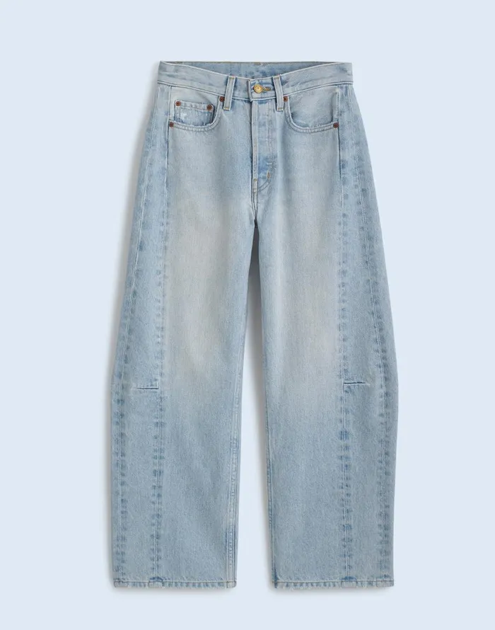 Madewell B Sides Slim Lasso Jeans Super Light Vintage Women Jeans