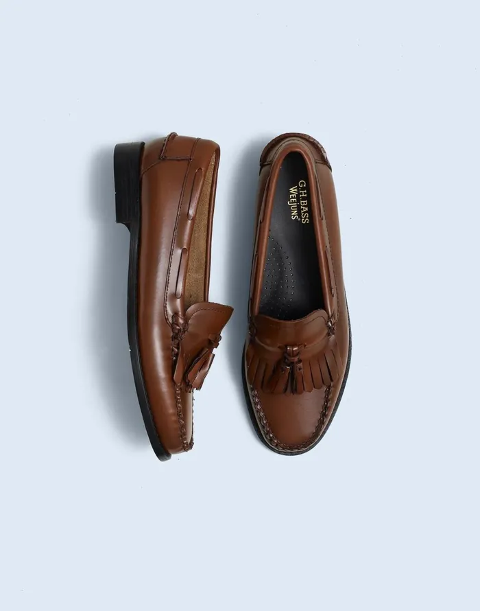 Madewell GHBASS Esther Kiltie Tassel Weejuns Loafers Cognac Women Flats and Loafers Madewell GHBASS Esther Kiltie Tassel Weejuns Loafers Cognac Women Flats and Loafers